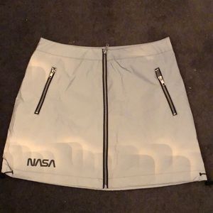 Forever 21 Reflective Skirt